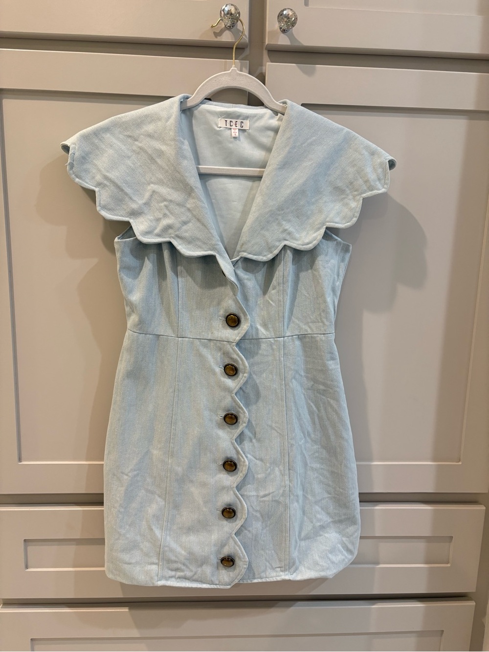 Denim dress